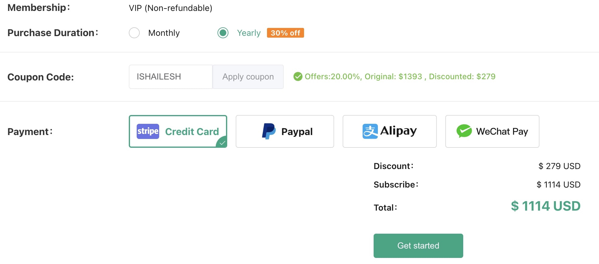 How to use Coupon code pipiads